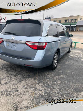 2012 Honda Odyssey for sale at Auto Town in Tulsa OK