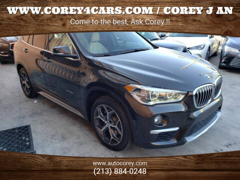 2016 BMW X1 for sale at WWW.COREY4CARS.COM / COREY J AN in Los Angeles CA