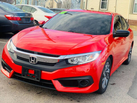 2018 Honda Civic for sale at Tonny's Auto Sales Inc. in Brockton MA