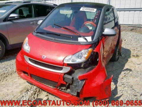 2012 Smart fortwo for sale at East Coast Auto Source Inc. in Bedford VA