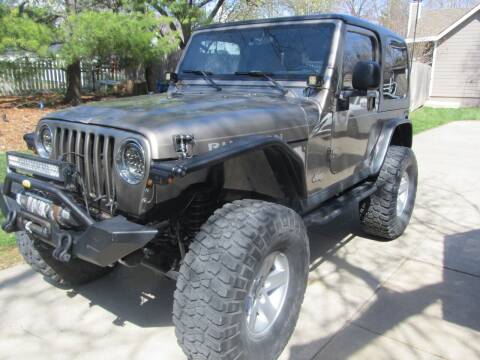 2004 Jeep Wrangler for sale at Rueschhoff Automobiles in Lawrence KS