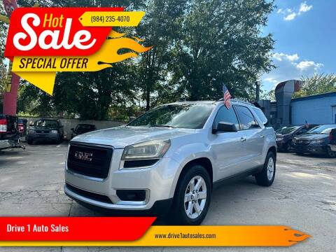 2015 GMC Acadia for sale at Drive 1 Auto Sales in Wake Forest NC