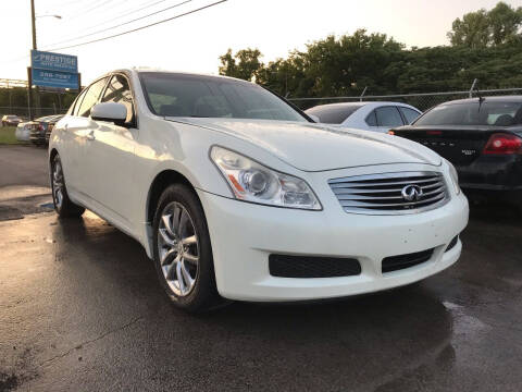 2008 Infiniti G35 for sale at Prestige Auto Sales Inc. in Nashville TN