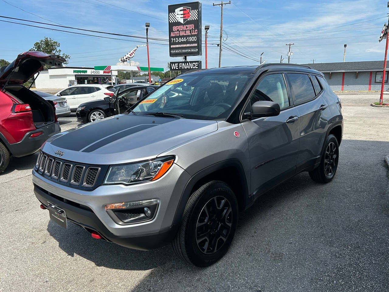 2019 Jeep Compass for sale at SPENCER AUTO SALES in South Houston, TX