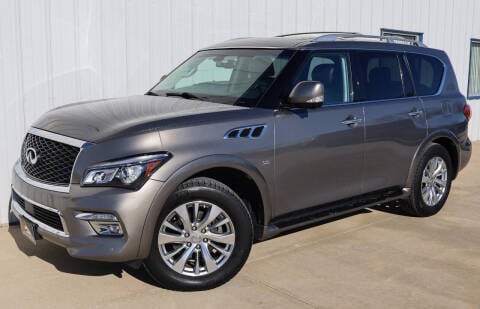 2016 Infiniti QX80 for sale at Lyman Auto in Griswold IA