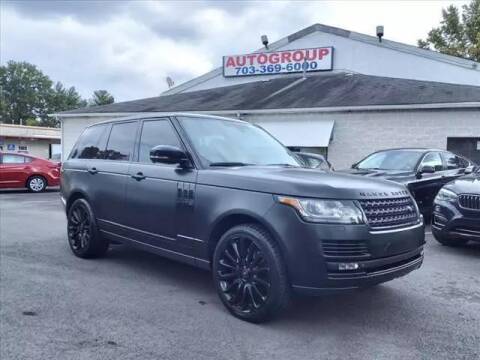 2015 Land Rover Range Rover for sale at AUTOGROUP INC in Manassas VA