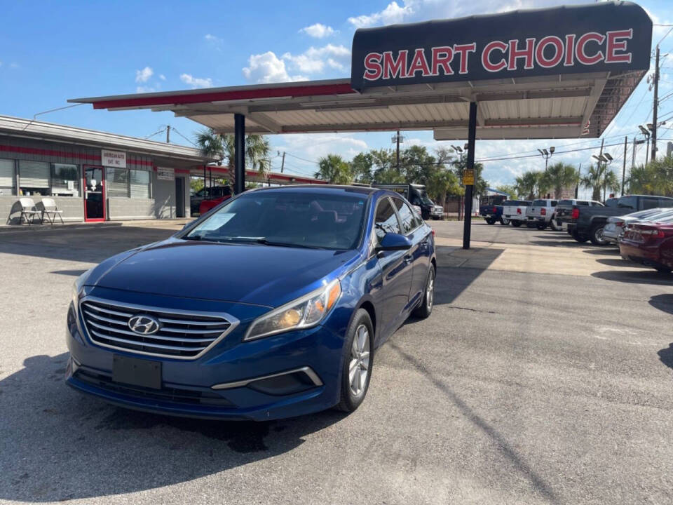 2016 Hyundai SONATA for sale at SMART CHOICE AUTO in Pasadena, TX