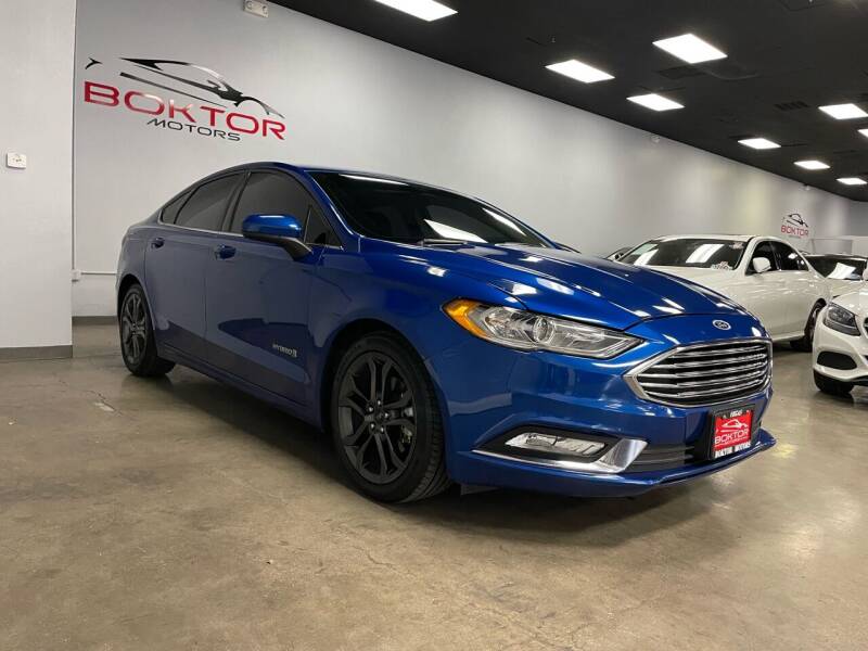 2018 Ford Fusion Hybrid for sale at Boktor Motors - Las Vegas in Las Vegas NV