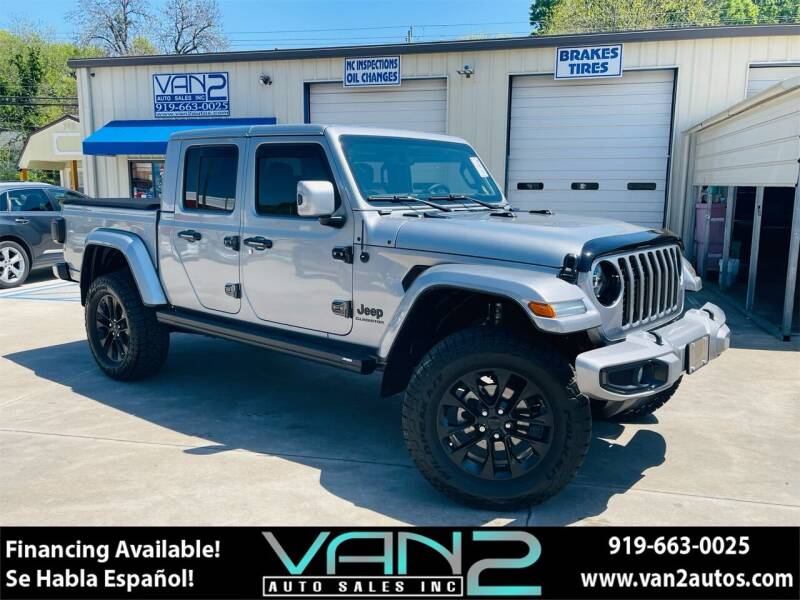 2021 Jeep Gladiator for sale at Van 2 Auto Sales Inc in Siler City NC