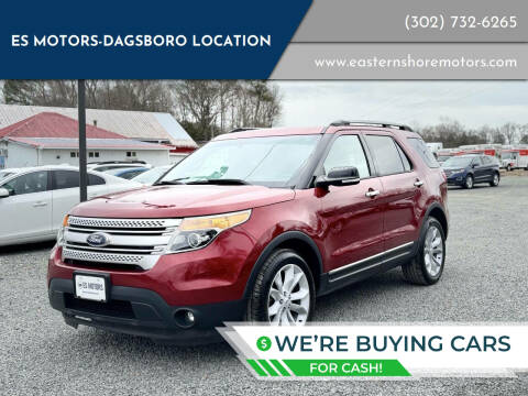 2014 Ford Explorer for sale at ES Motors-DAGSBORO location in Dagsboro DE