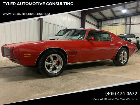 1971 Pontiac Firebird for sale at TYLER AUTOMOTIVE CONSULTING in Yukon OK