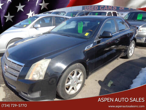 2009 Cadillac CTS for sale at Aspen Auto Sales in Wayne MI
