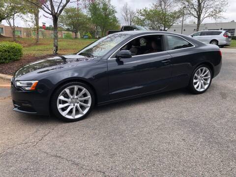 2014 Audi A5 for sale at Weaver Motorsports Inc in Cary NC