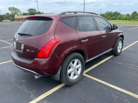 2005 Nissan Murano for sale at Quality Motors Inc in Indianapolis IN