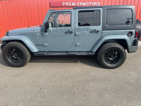 2015 Jeep Wrangler Unlimited for sale at PREMIERMOTORS  INC. in Milton Freewater OR