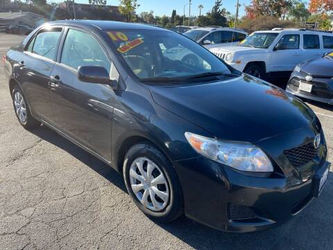 2010 Toyota Corolla for sale at 1 NATION AUTO GROUP in Vista CA