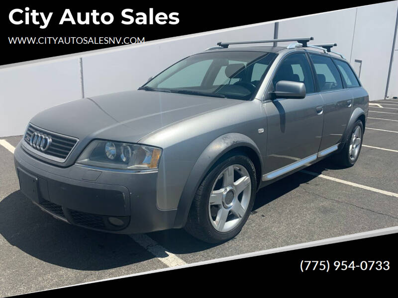 2004 Audi Allroad for sale at City Auto Sales in Sparks NV