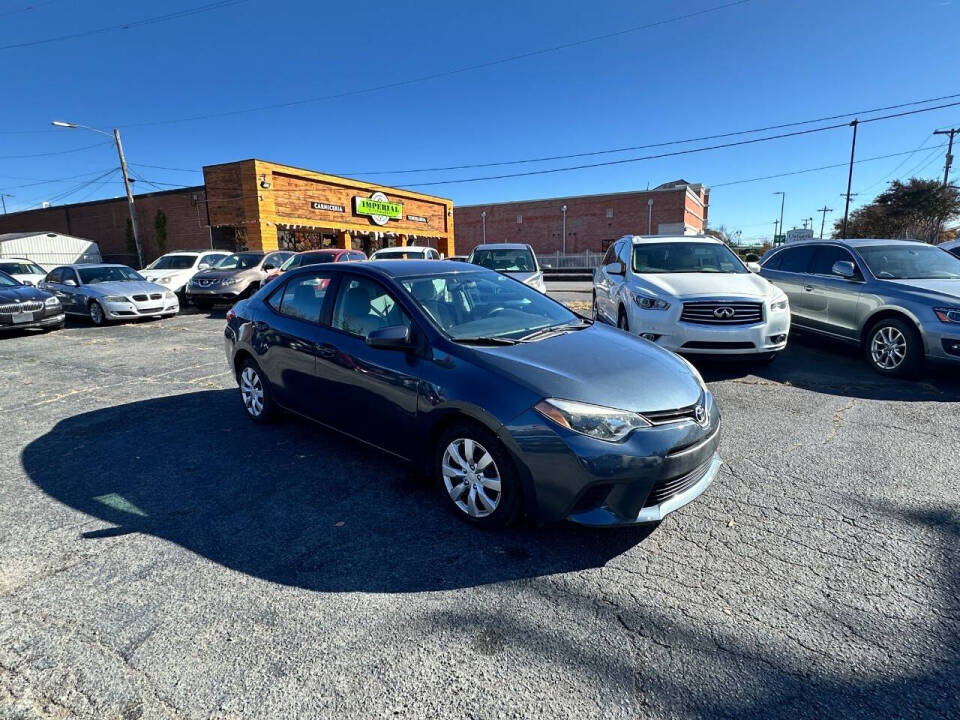 2016 Toyota Corolla for sale at Concord Auto Mall in Concord, NC