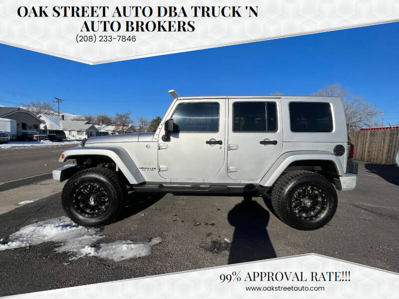 2008 Jeep Wrangler Unlimited for sale at Oak Street Auto DBA Truck 'N Auto Brokers in Pocatello ID