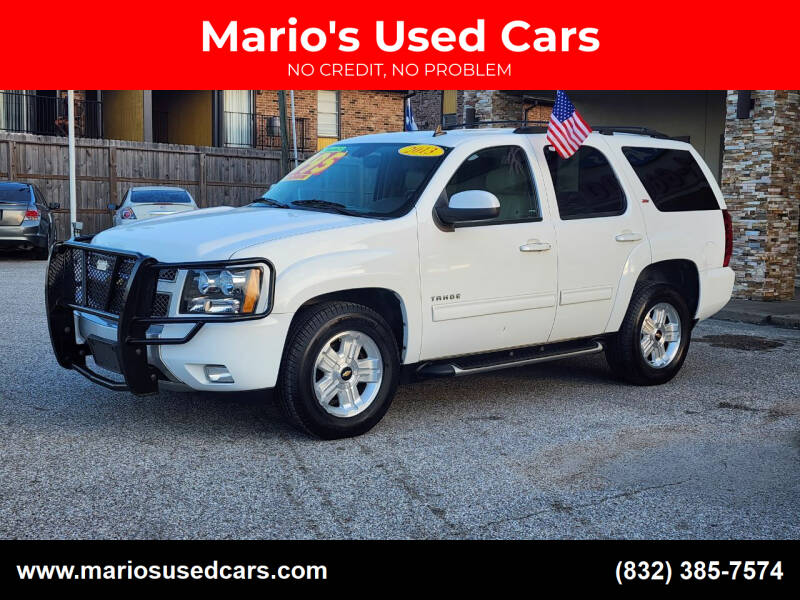 2013 Chevrolet Tahoe for sale at Mario's Used Cars - Pasadena Location in Pasadena TX