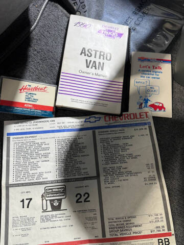 1990 Chevrolet Astro
