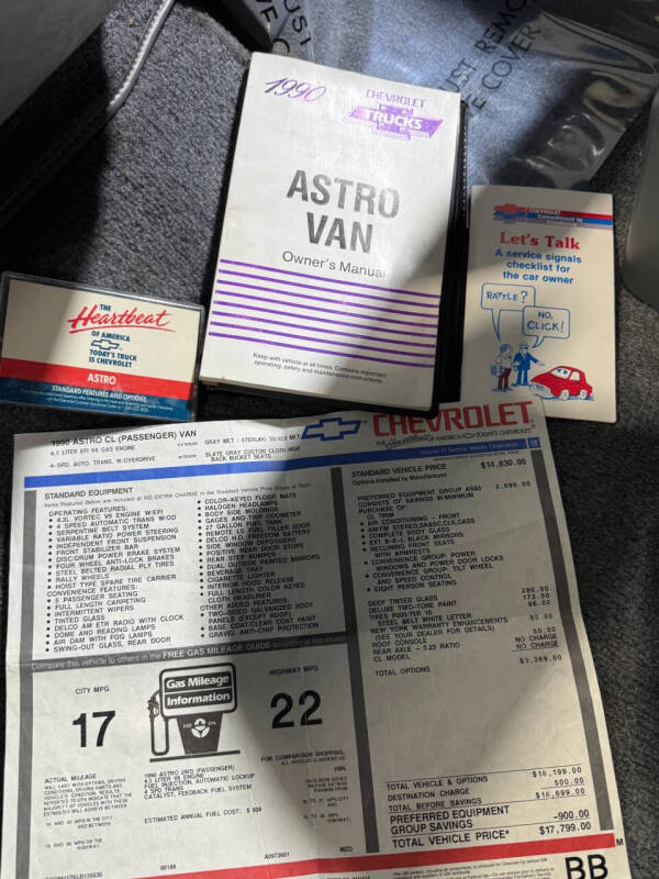 1990 Chevrolet Astro