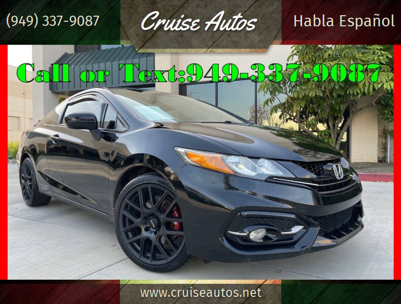 2015 Honda Civic for sale at Cruise Autos in Corona CA