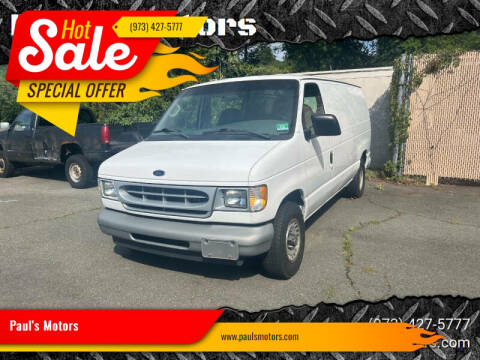 2001 Ford E-Series for sale at Paul's Motors in Hawthorne NJ