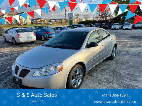 2007 Pontiac G6 for sale at S & S Auto Sales in Franklin WI