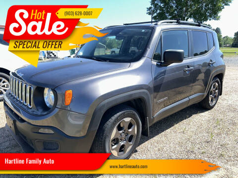2017 Jeep Renegade for sale at Hartline Family Auto in New Boston TX