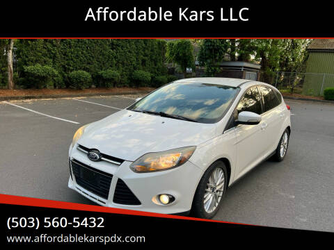 2014 Ford Focus for sale at Affordable Kars LLC in Portland OR