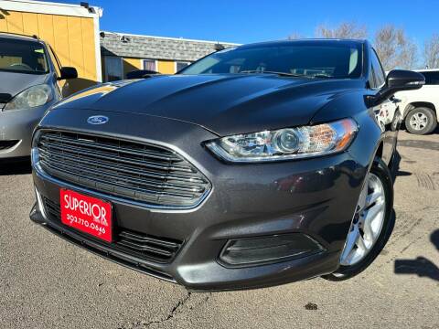 2015 Ford Fusion for sale at Superior Auto Sales, LLC in Wheat Ridge CO