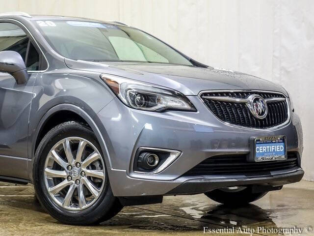 Used 2020 Buick Envision Essence with VIN LRBFXCSA0LD177026 for sale in Tinley Park, IL