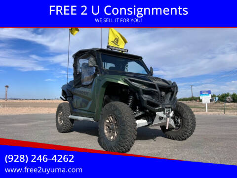 2021 Yamaha Wolverine for sale at FREE 2 U Consignments in Yuma AZ