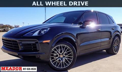 2019 Porsche Cayenne for sale at Meador Dodge Chrysler Jeep RAM in Fort Worth TX