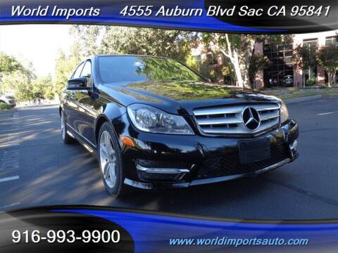 2013 Mercedes-Benz C-Class for sale at World Imports in Sacramento CA