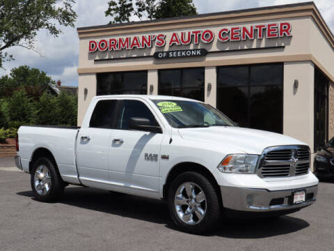 2016 RAM 1500 for sale at DORMANS AUTO CENTER OF SEEKONK in Seekonk MA