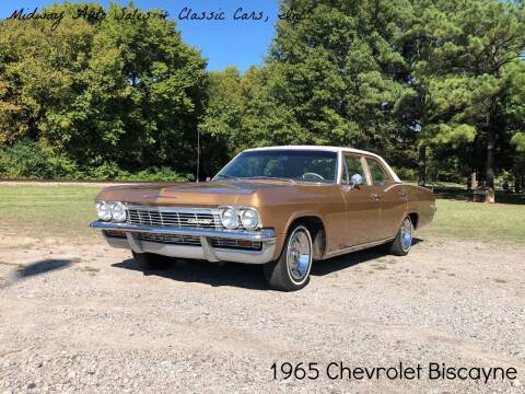 1965 Chevrolet Biscayne for sale at MIDWAY AUTO SALES & CLASSIC CARS INC in Fort Smith AR