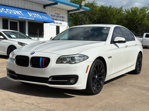2016 BMW 5 Series for sale at Discount Auto Company in Houston TX