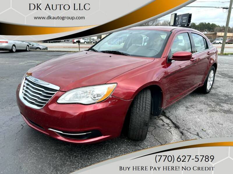 2012 Chrysler 200 for sale at DK Auto LLC in Stone Mountain GA