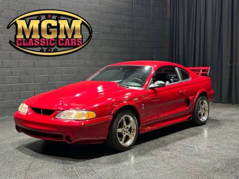 1996 Ford Mustang for sale at MGM CLASSIC CARS in Addison IL