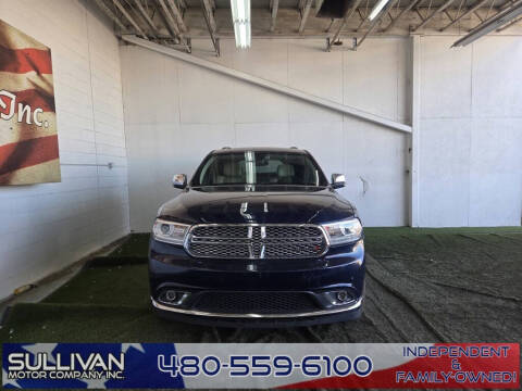 2017 Dodge Durango for sale at SULLIVAN MOTOR COMPANY INC. in Mesa AZ