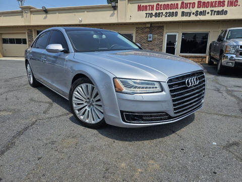 2015 Audi A8 L for sale at North Georgia Auto Brokers in Snellville GA