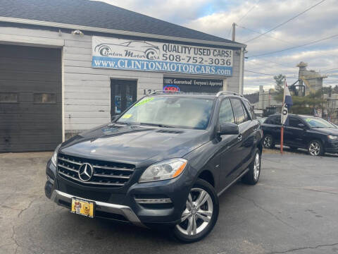 2012 Mercedes-Benz M-Class for sale at Clinton MotorCars in Shrewsbury MA