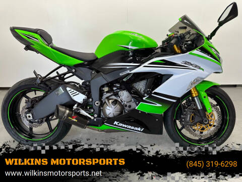 2015 Kawasaki Ninja ZX-6R for sale at WILKINS MOTORSPORTS in Brewster NY