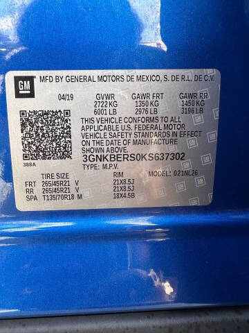 2019 Chevrolet Blazer RS