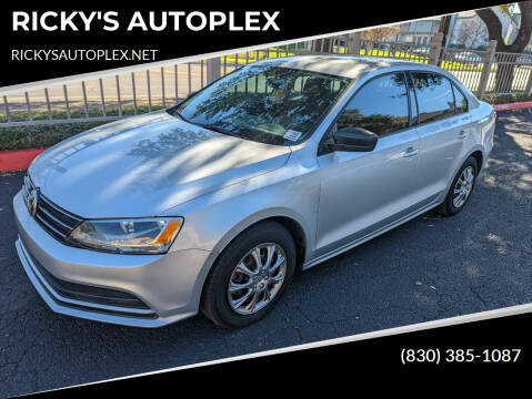 2016 Volkswagen Jetta for sale at RICKY'S AUTOPLEX in San Antonio TX