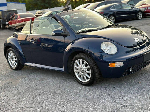 2004 Volkswagen New Beetle Convertible for sale at Sams Auto Repair & Sales LLC in Harrisburg, PA