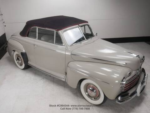 1946 Ford Super Deluxe for sale at Sierra Classics & Imports in Reno NV