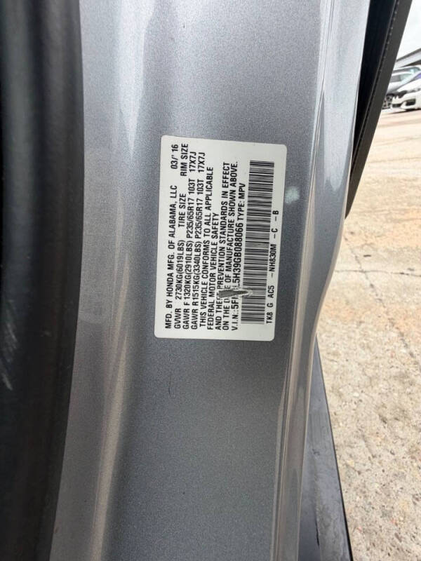 2016 Honda Odyssey SE
